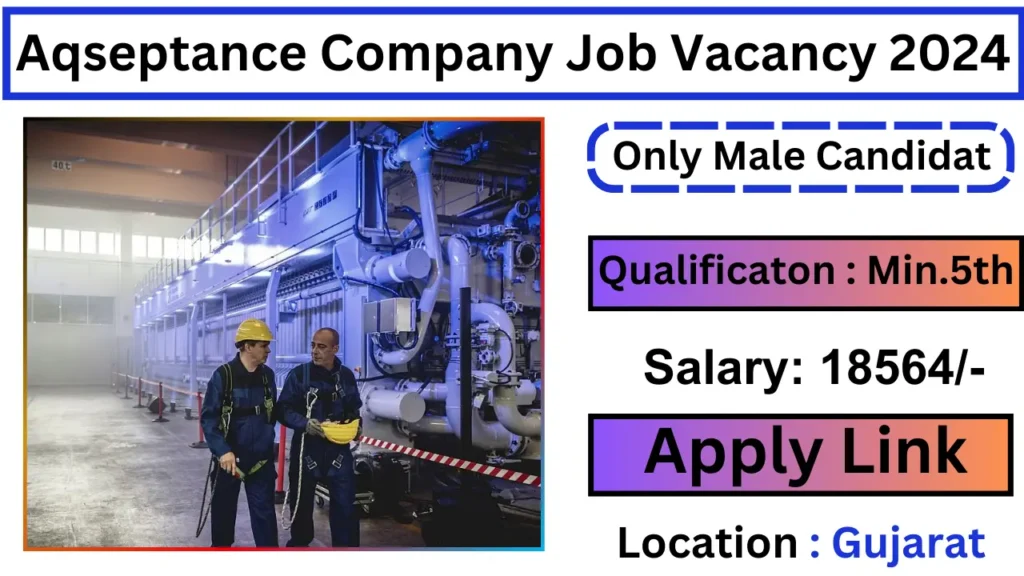Aqseptance Company Job Vacancy 2024