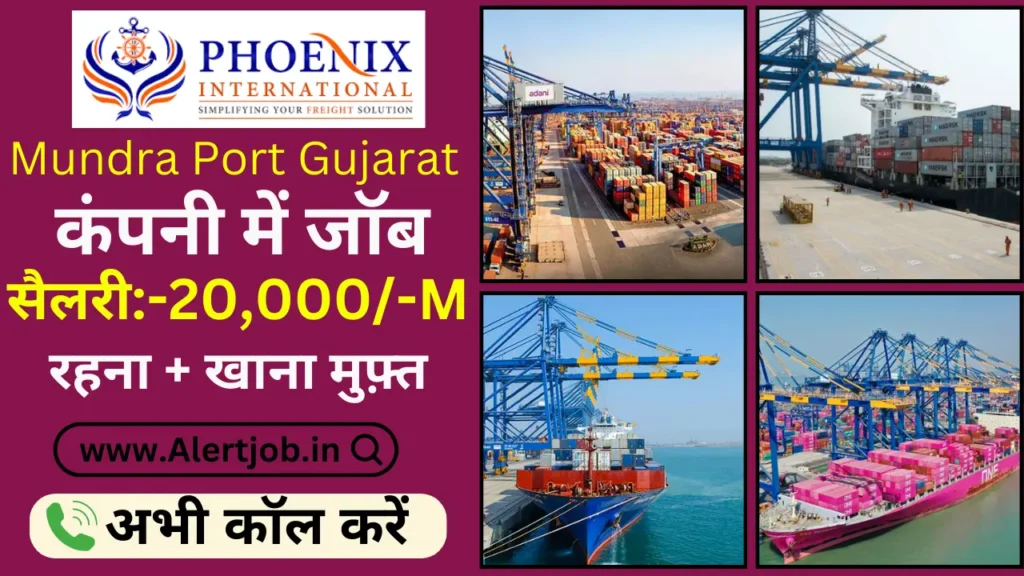 Phoenix International Mundra Job Vacancy 2024