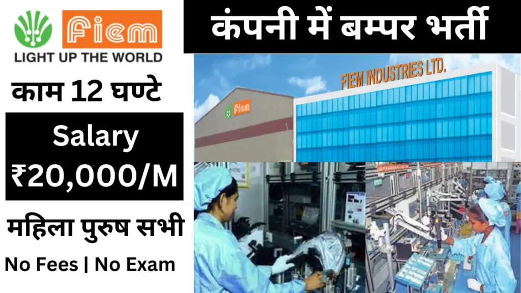 Fiem Industries Job Recruitment 2024
