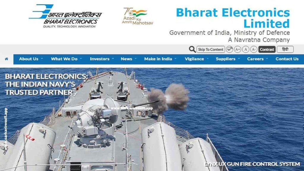 BEL Bharat Electronics Limited