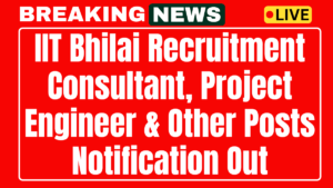 IIT Bhilai Recruitment 2025