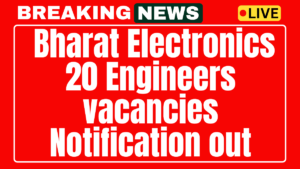 Bharat Electronics Recruitment 2025