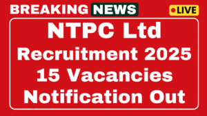 NTPC Executive (Hospital Administration) Recruitment 2025