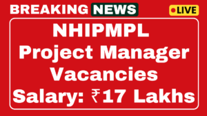 NHIPMPL Project Manager Recruitment 2025
