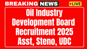 OIDB Recruitment 2025