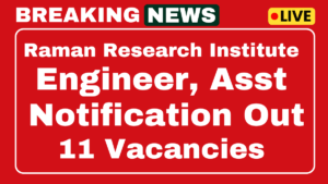 RRI Recruitment 2025