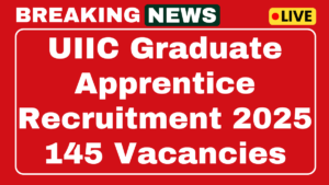 UIIC Graduate Apprentice Recruitment 2025