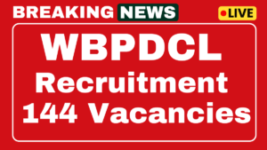 WBPDCL Recruitment 2025