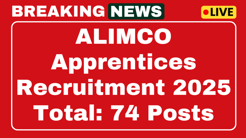 ALIMCO Apprentice Recruitment 2025