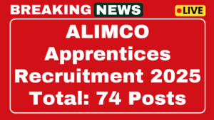 ALIMCO Apprentice Recruitment 2025