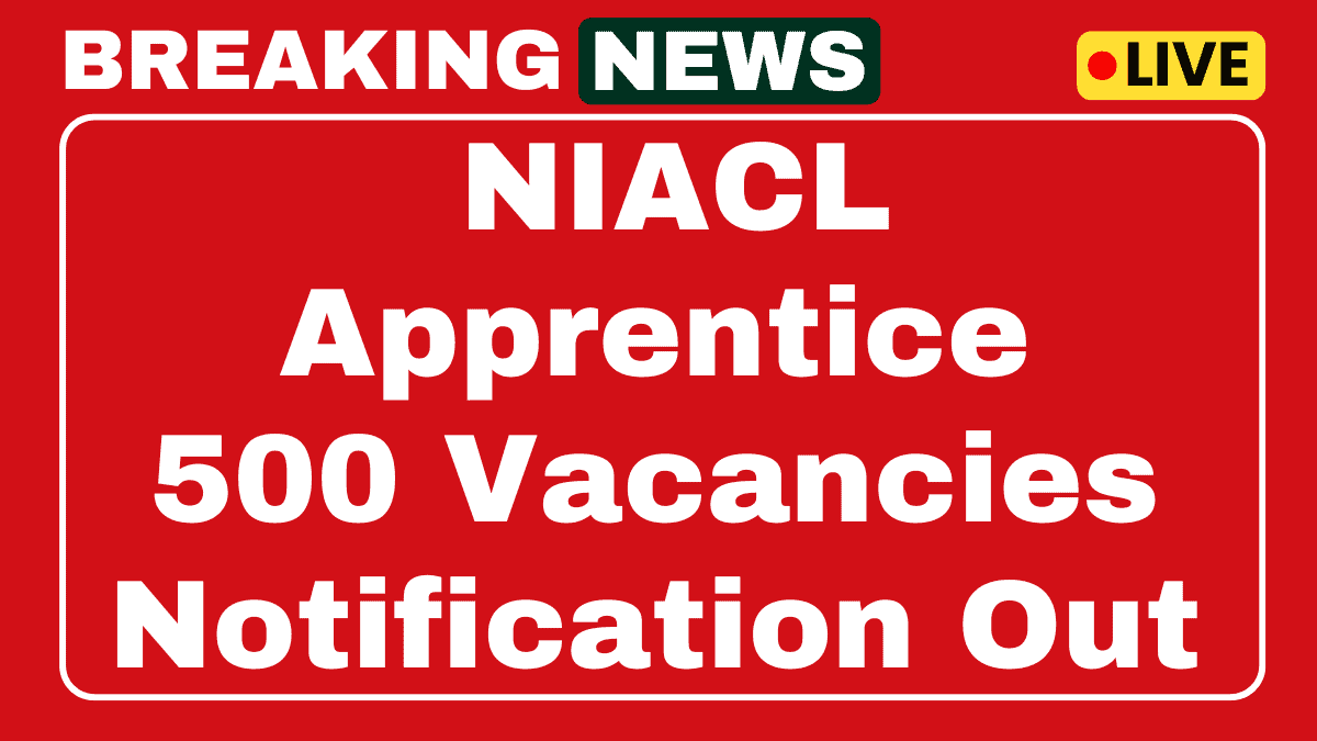 NIACL Apprentice Recruitment 2025
