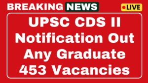 UPSC CDS II 2025