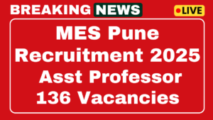 MES Pune Recruitment 2025