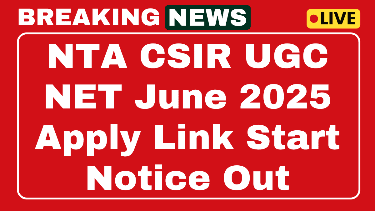 NTA CSIR UGC NET June 2025