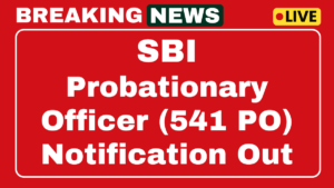 SBI PO Recruitment 2025