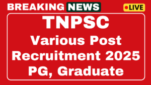 TNPSC CTS Recruitment 2025