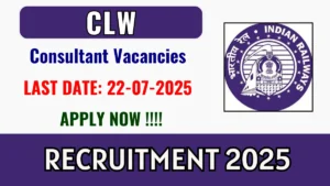 CLW Consultant Recruitment 2025 - Apply Offline