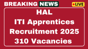 HAL 310 Vacancies Out 2025