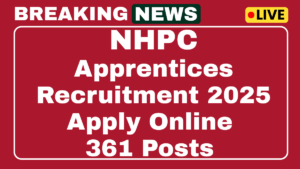 NHPC Apprentices Recruitment 2025