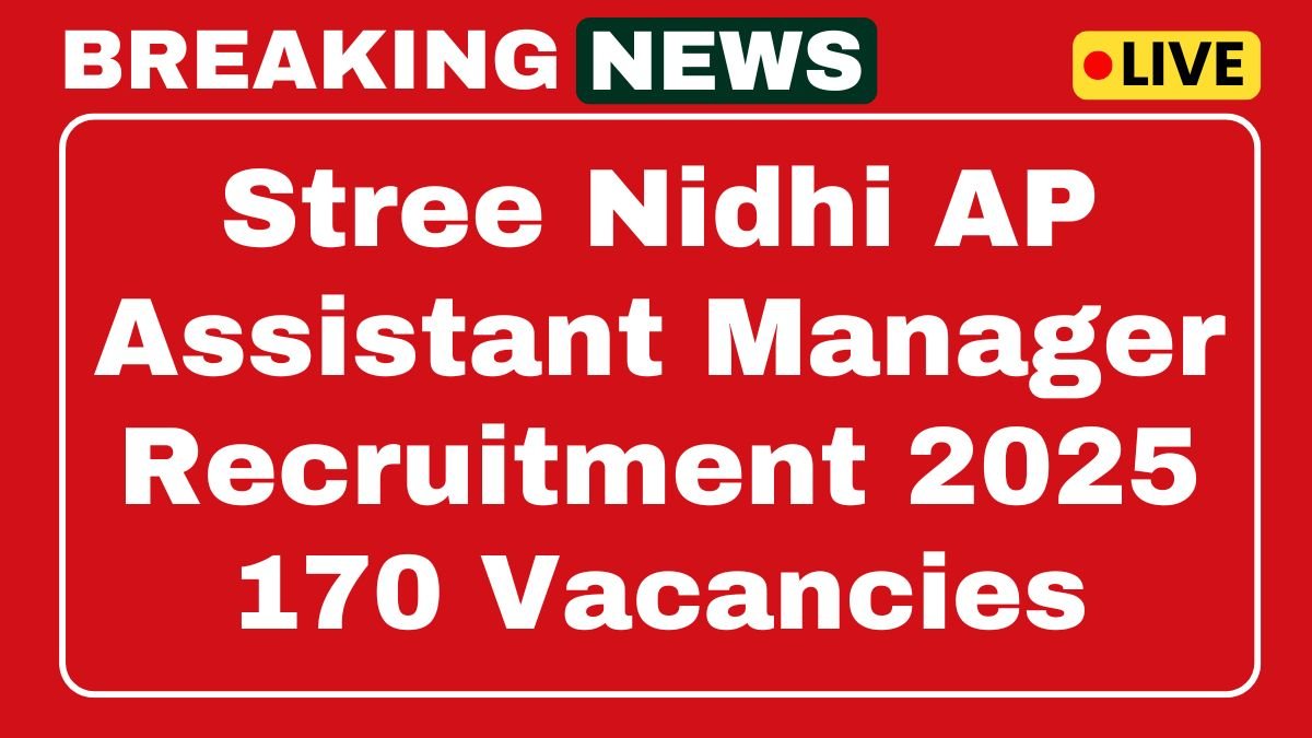 Stree Nidhi AP Recruitment 2025