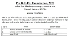 Rajasthan BSTC (Pre D.El.Ed) Online Form 2026 - PunjabJobAlert.com