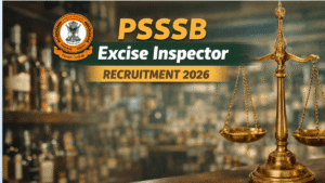 PSSSB Advertisement No. 01/2026 Excise Inspector Correction Form - PunjabJobAlert.com