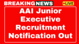 AAI Junior Executive Recruitment 2025 Now apply for 83 vacancies