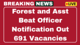 AppSC Recruitment 2025 Online 691 Forest Beat Officer, Assistant Beat Officer Post Apply Post