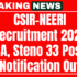 NIDJ Recruitment 2025 Superintendent 02 apply for 02 posts