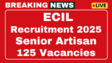 Ecil Senior Artisan Recruitment 2025 Online Form 125 Post