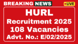 Hurl Recruitment 2025 Online 108 Executive, Apply Supervisor Post