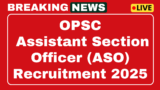 OPSC ASO Recruitment 2025 Apply online for 29 posts