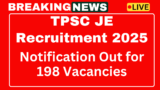 TPSC JE Recruitment 2025 – Apply online for 198 vacancies