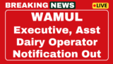 Wamul recruitment for executive, assistant and other posts 2025
